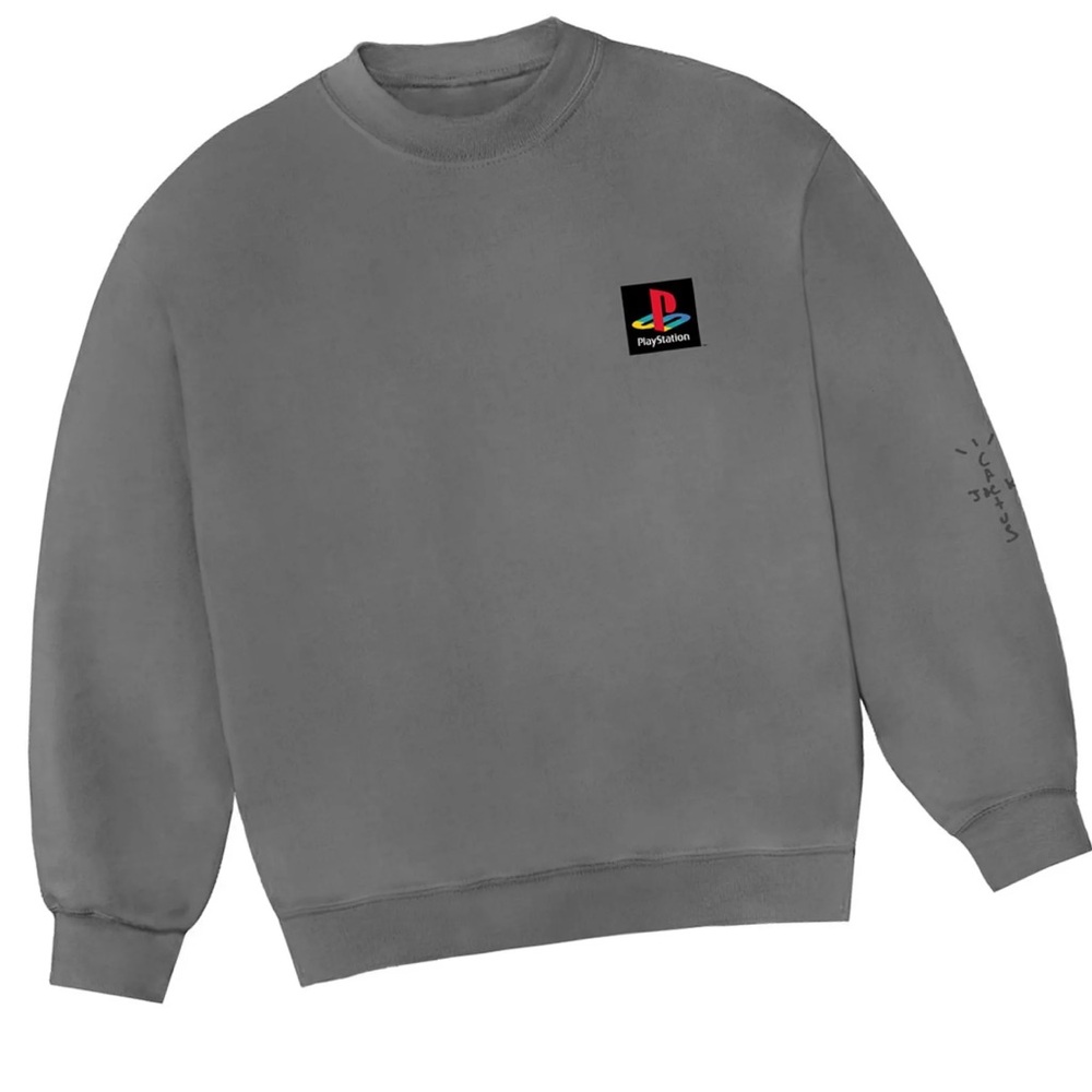 Cactus Jack/PlayStation collab crewneck- youth size Large